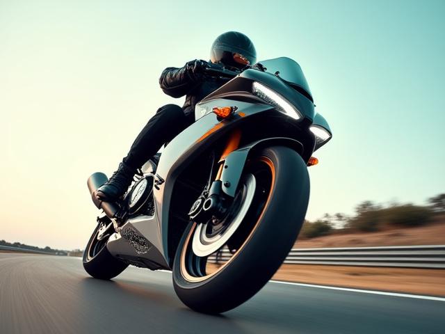 신차 모델 B - 2024년형 스포츠 바이크