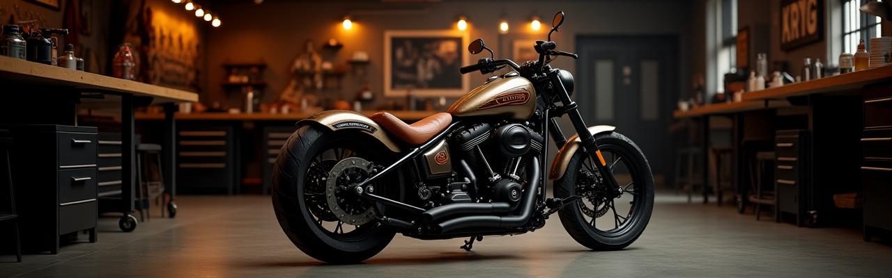 Byeol-Gil Cycles 맞춤형 오토바이 작업장의 영웅 배너