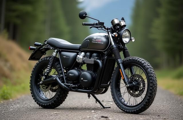 프로젝트 '와일드 원더러' - 2017 Triumph Bonneville T100