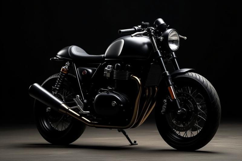 커스텀 카페 레이서 오토바이